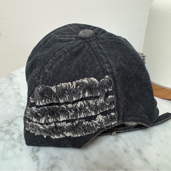 Dolce & Gabbana Vintage Denim Embroidered Cap Hat D & G Jean - Picture 7 of 9